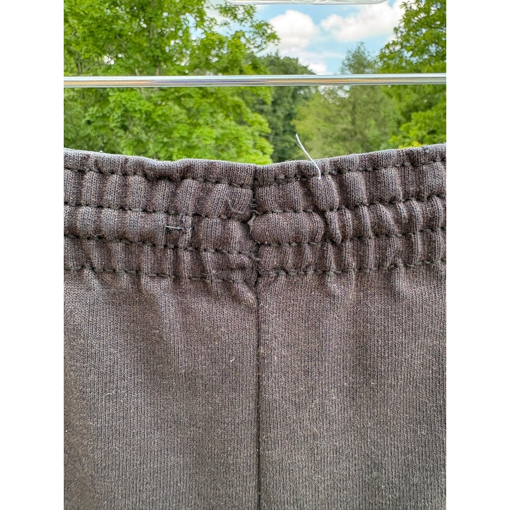 Vintage Champion Mens Lounge Shorts Large Black Elastic Drawstring Made in USA - Picture 7 of 9